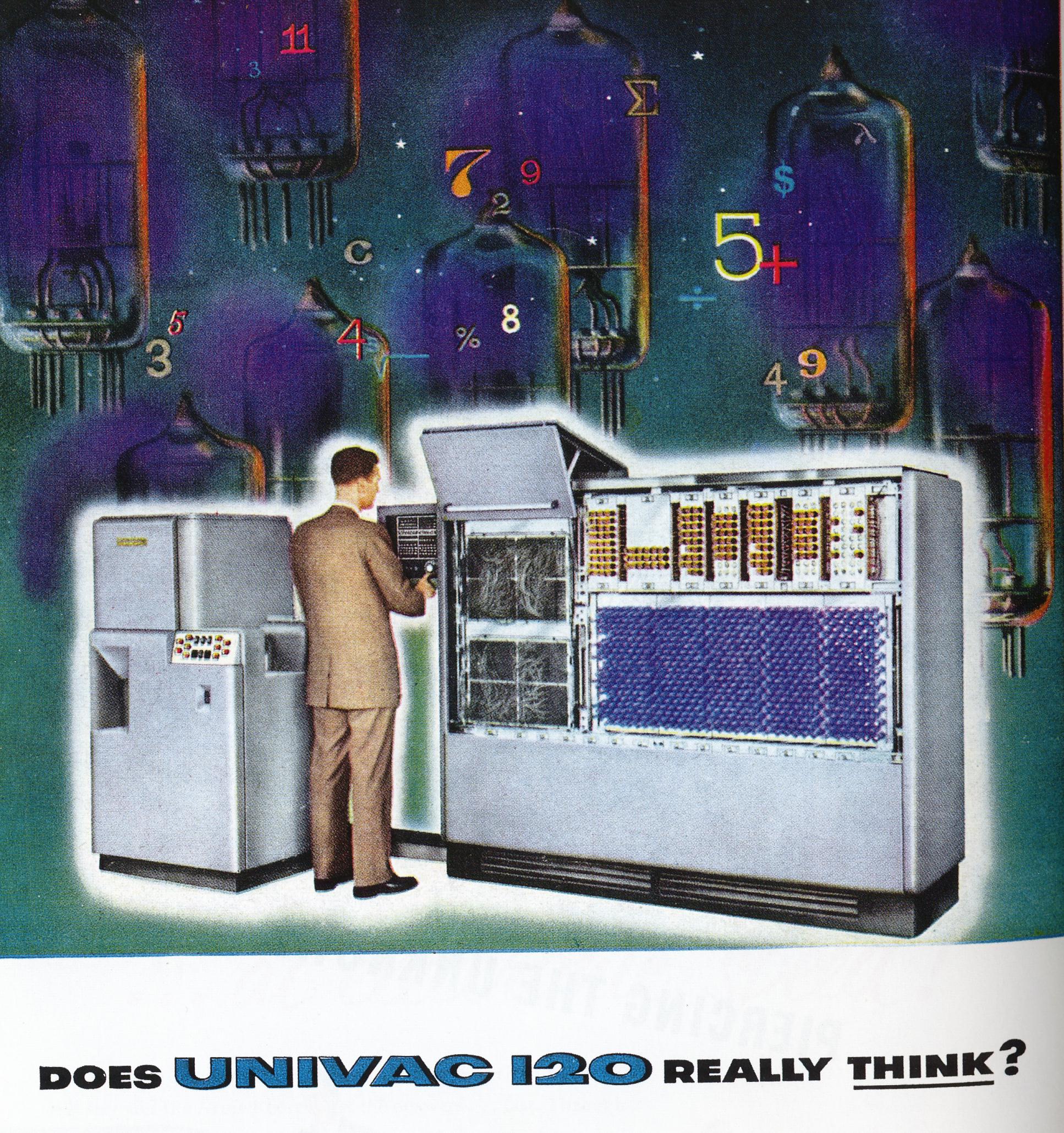 Univac ad from the 50's