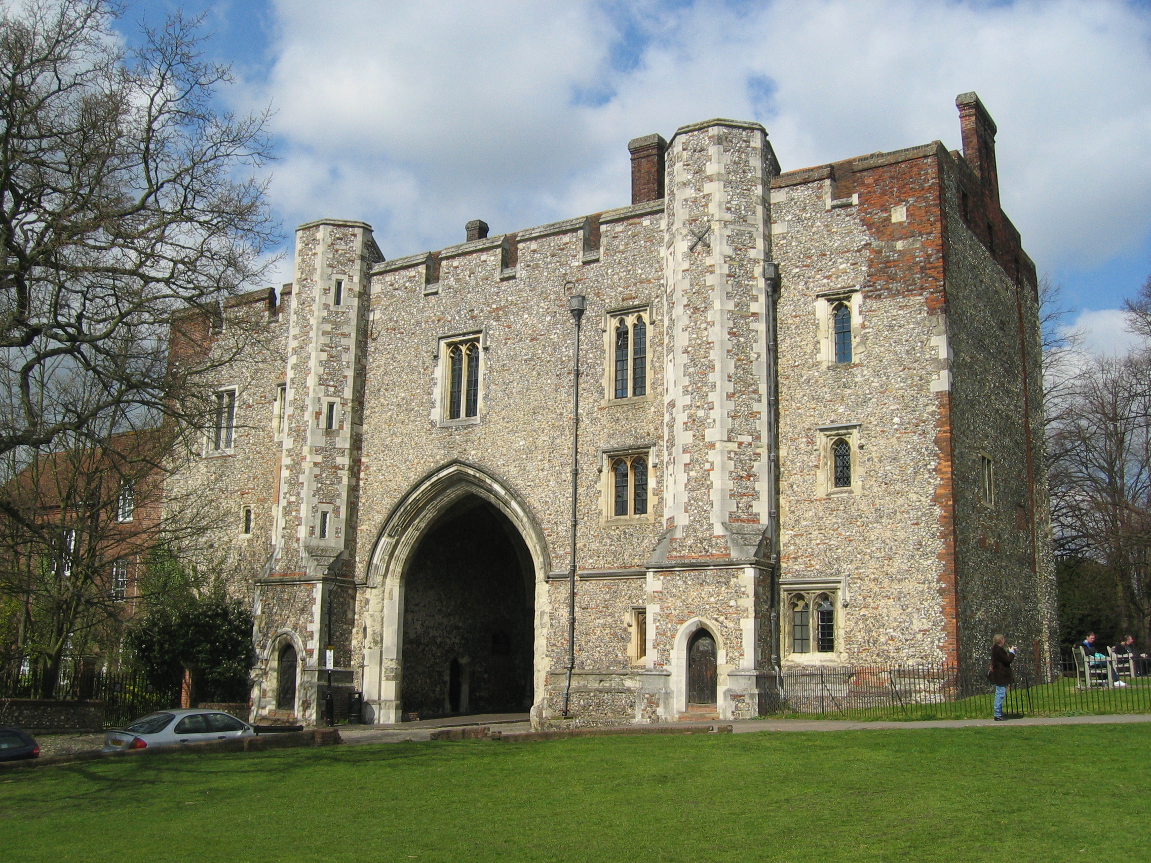 Abbey gateway today