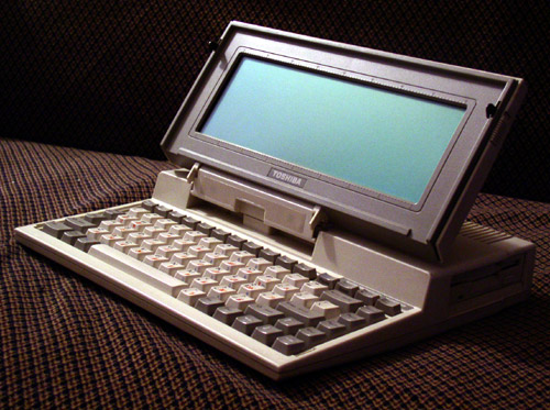 Early Toshiba laptop