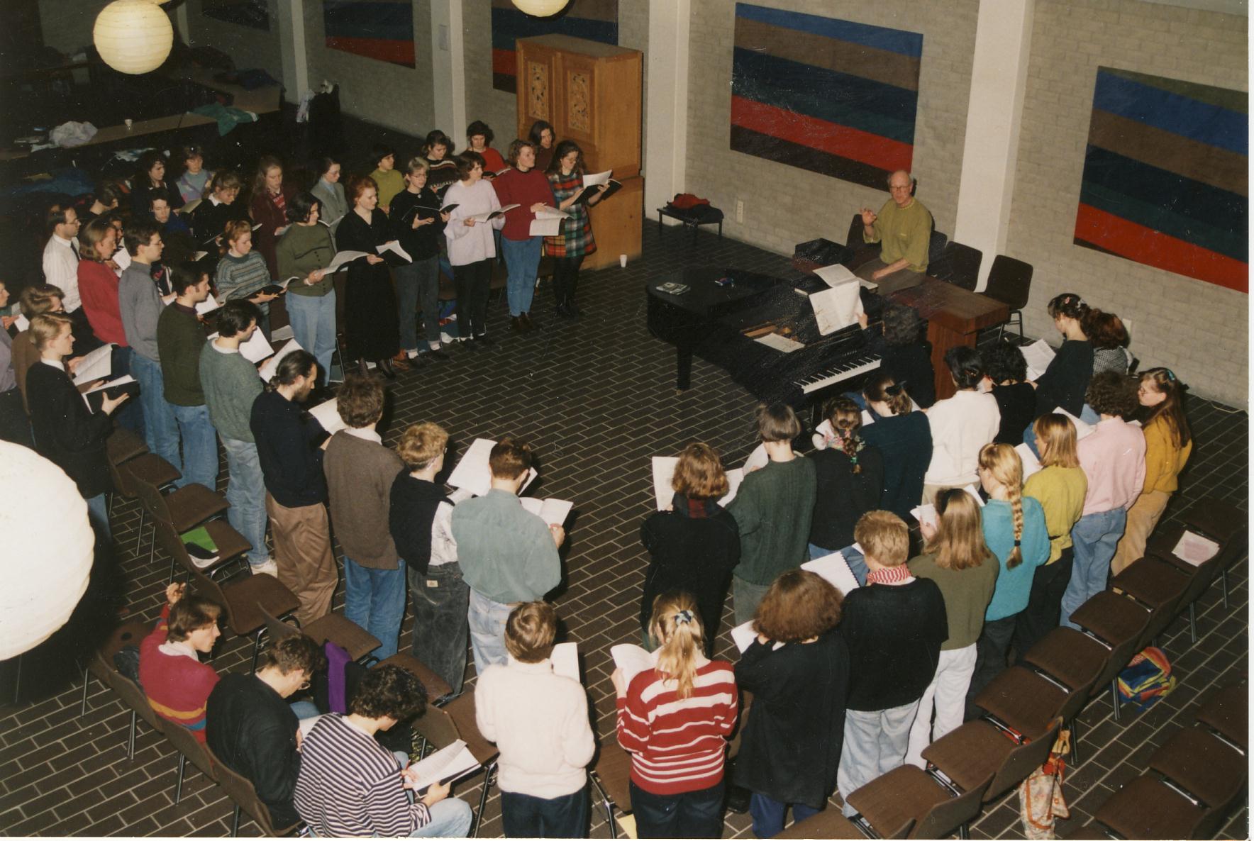 Rehearsal in Kerkzaal