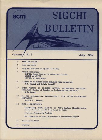 July 1982 Bulletin